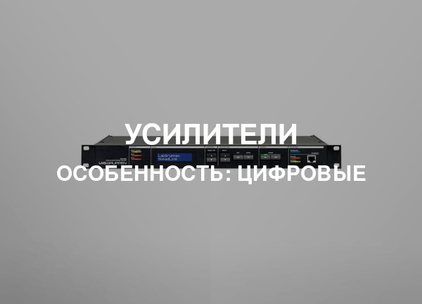 Особенность: Цифровые